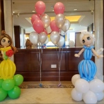 Balloon Decorations: birthday parties hong kong childrens shows magic juggling functions birthdays party hong kong 生日會派對、小丑、扭汽球、­雜耍雜技, 舞蹈  遊戲, 小丑扭汽球、雜耍雜技